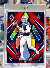 2024 Panini Dak Prescott - Red Holo Prizm /299 - Dallas Cowboys
