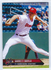 2025 Harrisburg Senators (Double-A Washington Nationals) Garrett Davila