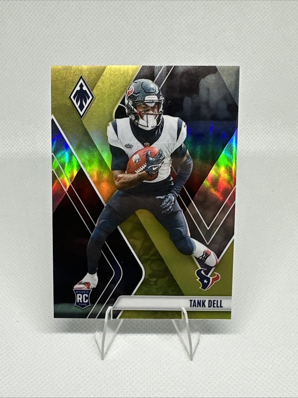 2023 Panini Phoenix Rookies Tank Dell #135 Yellow /75 (RC)