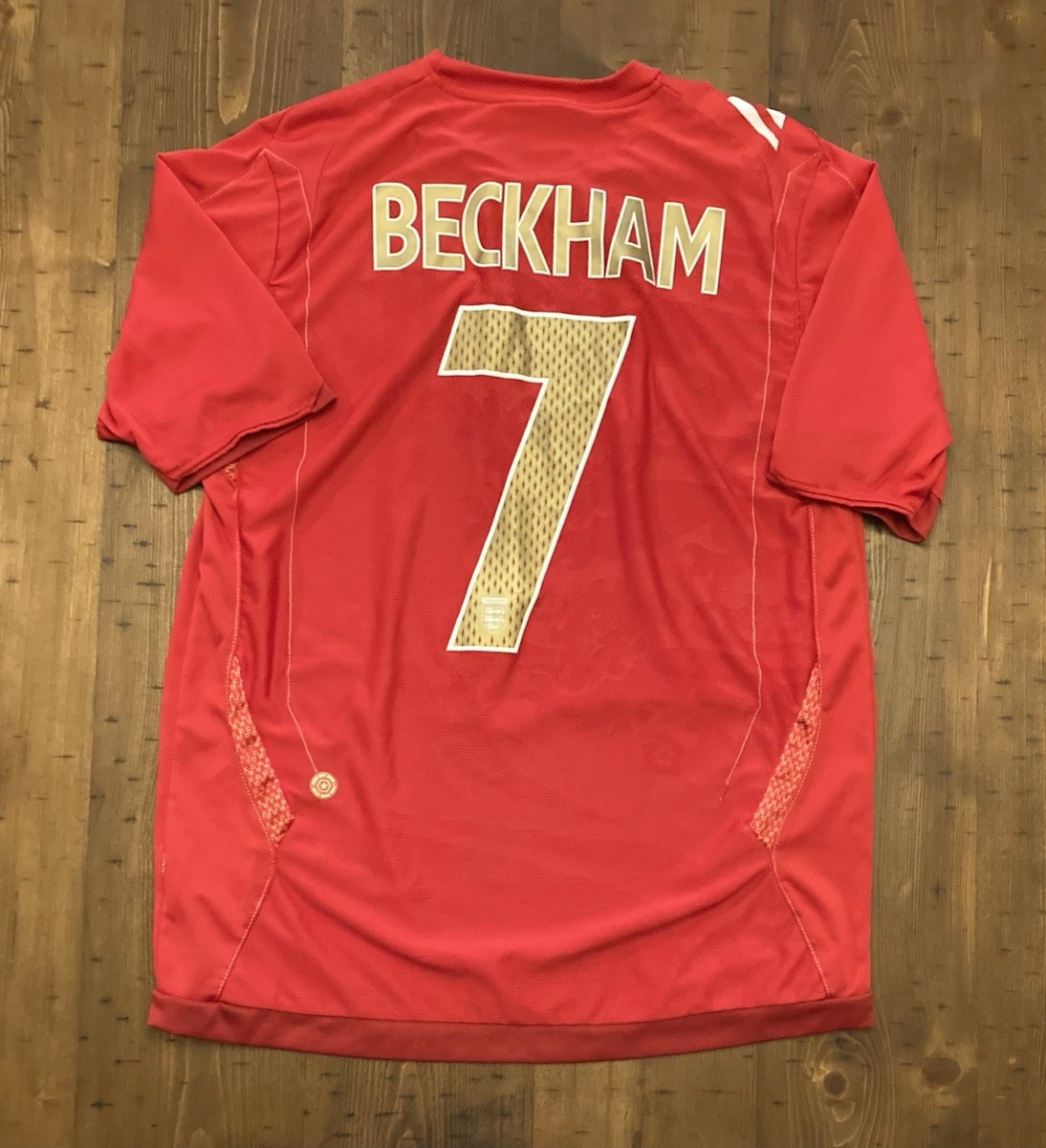 2008-10 England Maillot Extérieur Beckham #7