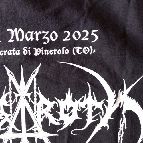 T-SHIRT NARGAROTH ADVERSAM BLACK RAPTUS DEMONIUM ASCENSION Unholy Dead Fest XL - Picture 10 of 18