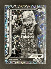 2025 Topps Chrome F1 George Russell Laser Refractor #119 Formula 1