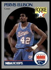 1990-91 Hoops Pervis Ellison Rookie Sacramento Kings #257