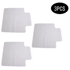 【New】3PCS 90x120x0.2cm PVC Home-use Protective Mat for Floor Chair Transparent
