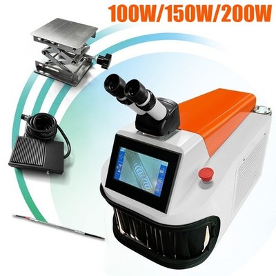 Jewelry Spot Welder Laser Welding Machine 100W/150W/200W For Gold Silver Metal