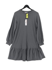 John Lewis Jumper Midi Dress S in Grey