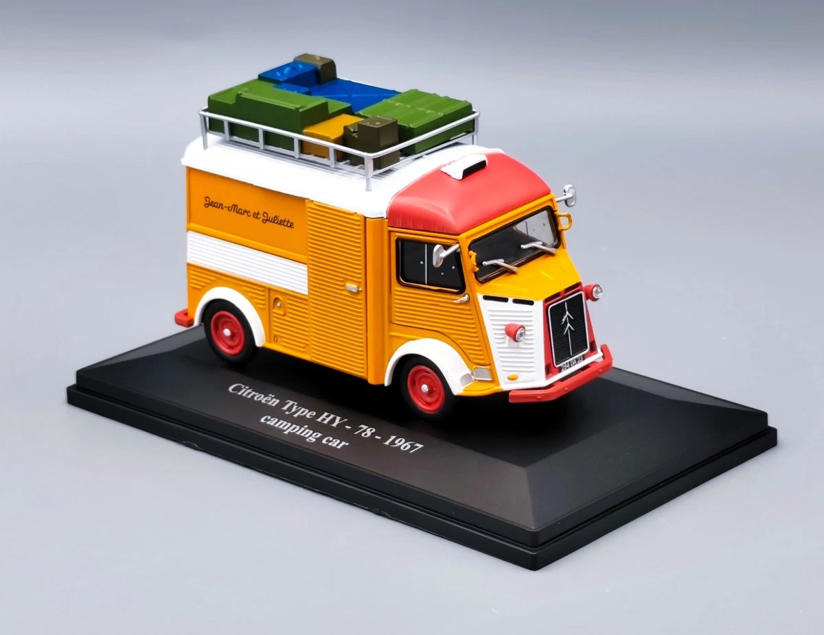 Miniature 1/43 Camping-car Citroën Type H Coccinelle 3 - 1957 - Ixo/Hachette
