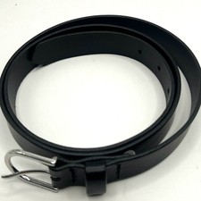 Banana Republic Italian Cow Leather Black Belt