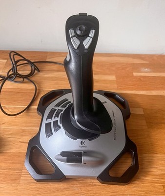 Logitech Extreme 3D Pro X3D Wingman Attack USB Joystick for Flight Simulator