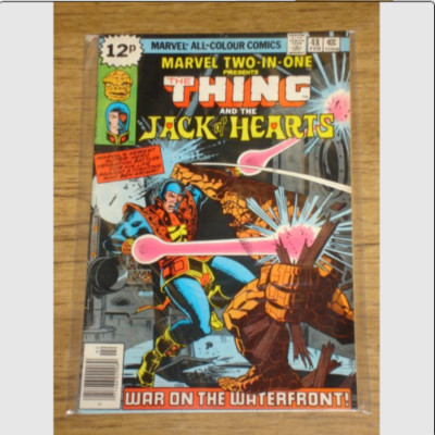 MARVEL TWO-IN-ONE #48 FN (6.0) MARVEL JACK OF HEARTS FEBRUARY 1979