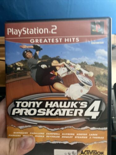 Tony Hawk's Pro Skater 4 (Sony PlayStation 2, 2002) for sale