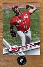 Amir Garrett 2017 Topps Series 2 Baseball Base Set Rookie Card #539 Reds