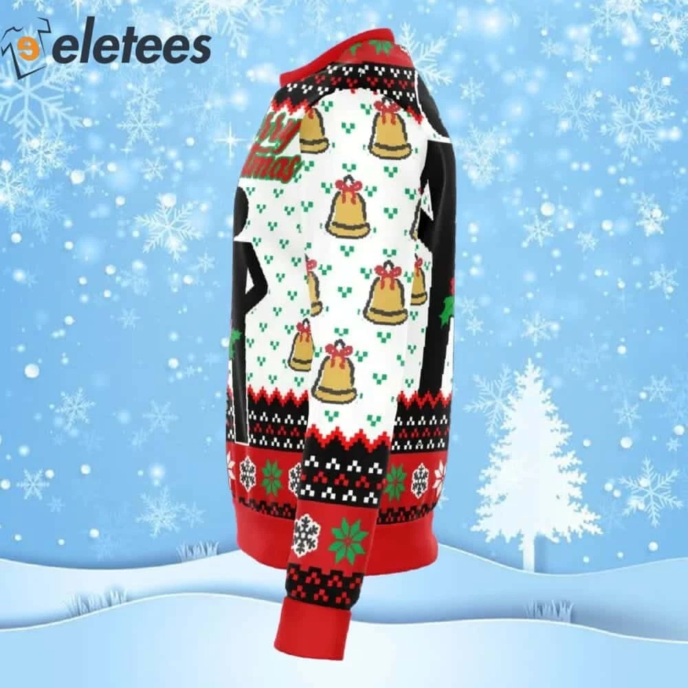 Mr Stick Mistletoe Ugly Christmas Sweater Q4F2KY2S