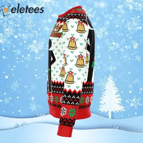 Mr Stick Mistletoe Ugly Christmas Sweater Q4F2KY2S