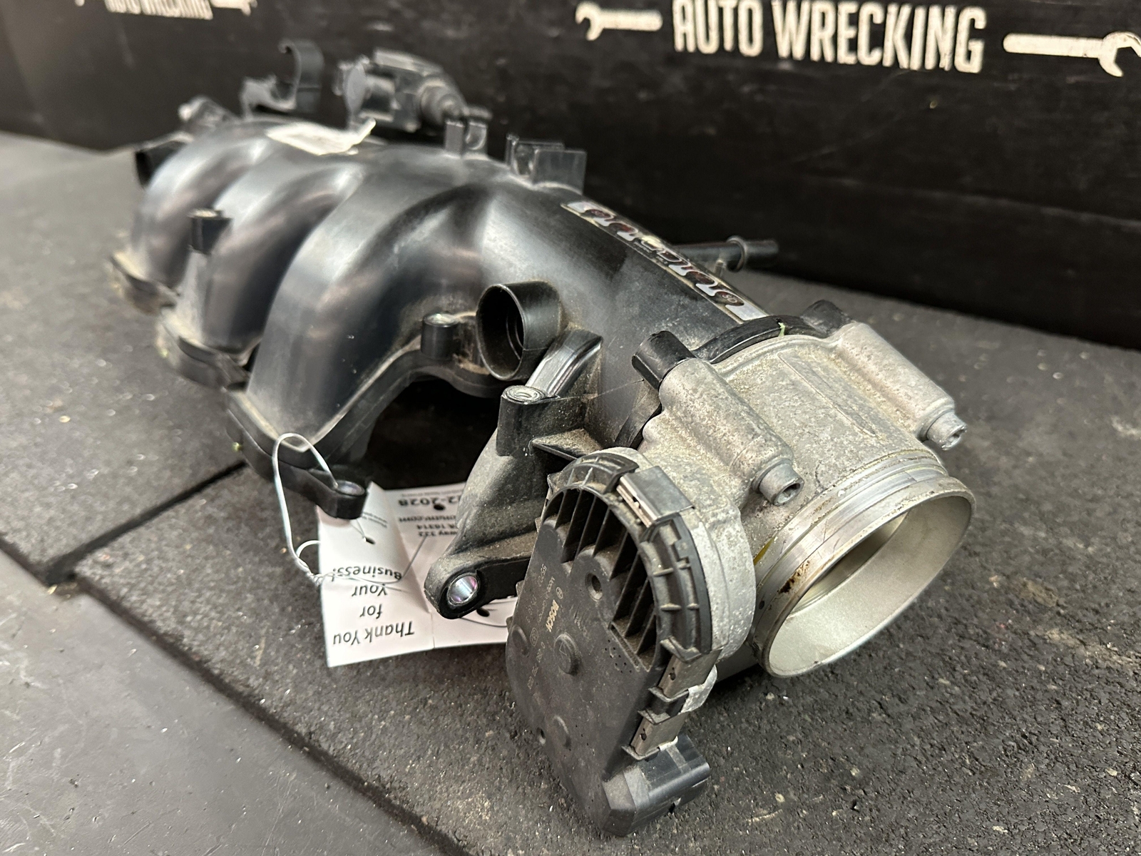 14-17 MASERATI GHIBLI 3.0 BASE AIR INTAKE MANIFOLD PLENUM 06700324920