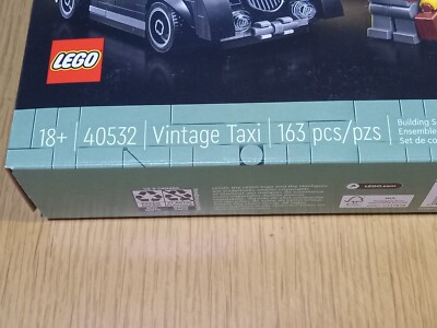 LEGO Icons: Vintage Taxi - #40532 - Factory Sealed - Brand New | eBay