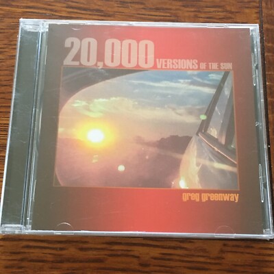 Greg Greenway CD 20,000 Versions of the Sun 2016 SEALED