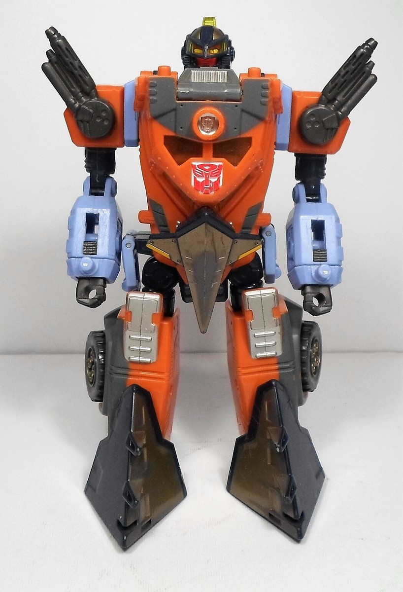 HASBRO 2004 TRANSFORMERS ENERGON COMMAND LANDMINE CAB ACTION - Main Image