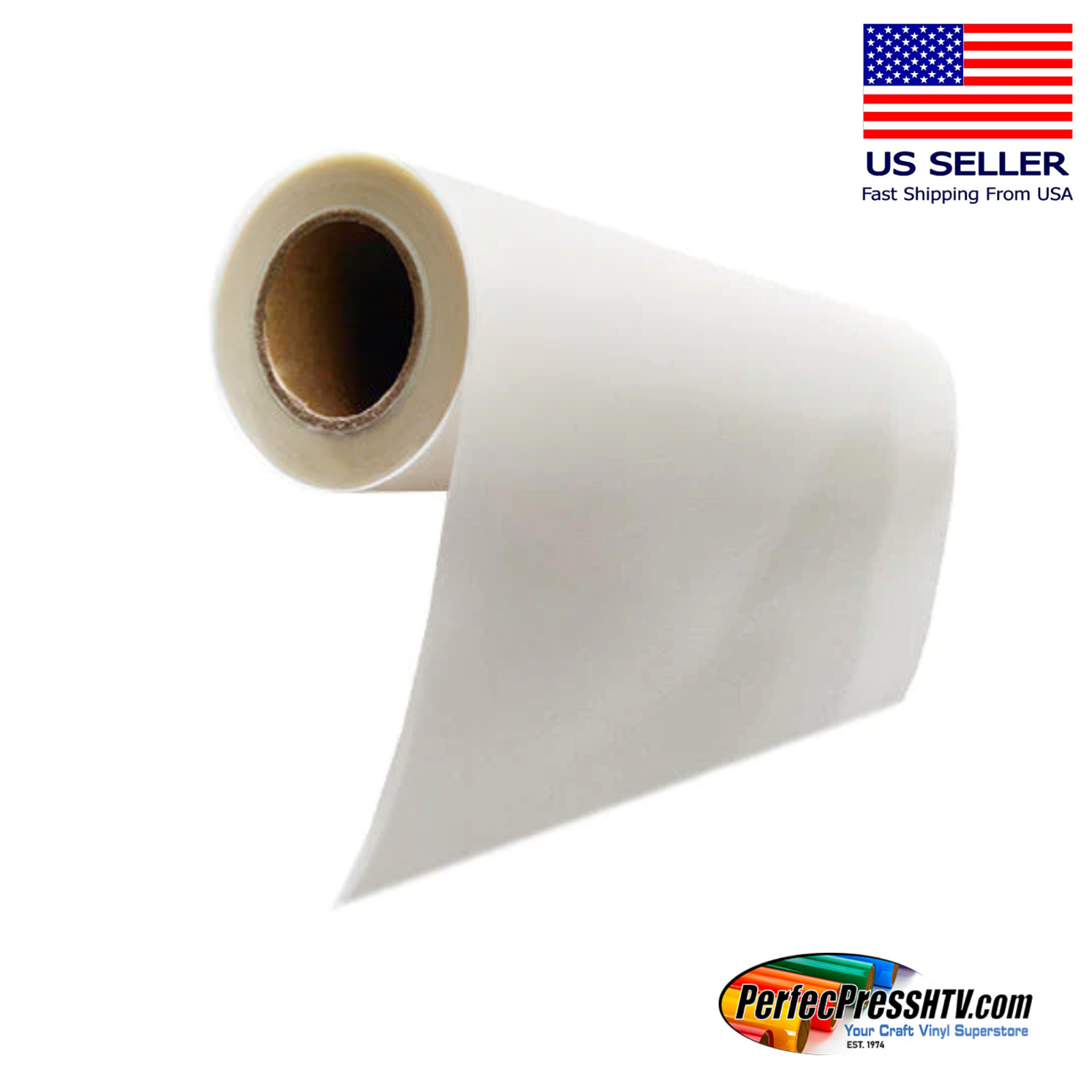 24" x 325' Roll - DTF PET Film. 100u Single-Sided