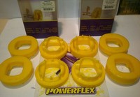 8 Pu-Buchsen AchsträGer Tonnenlager Einsatz HA BMW E60 61 Powerflex PFR5-721 723