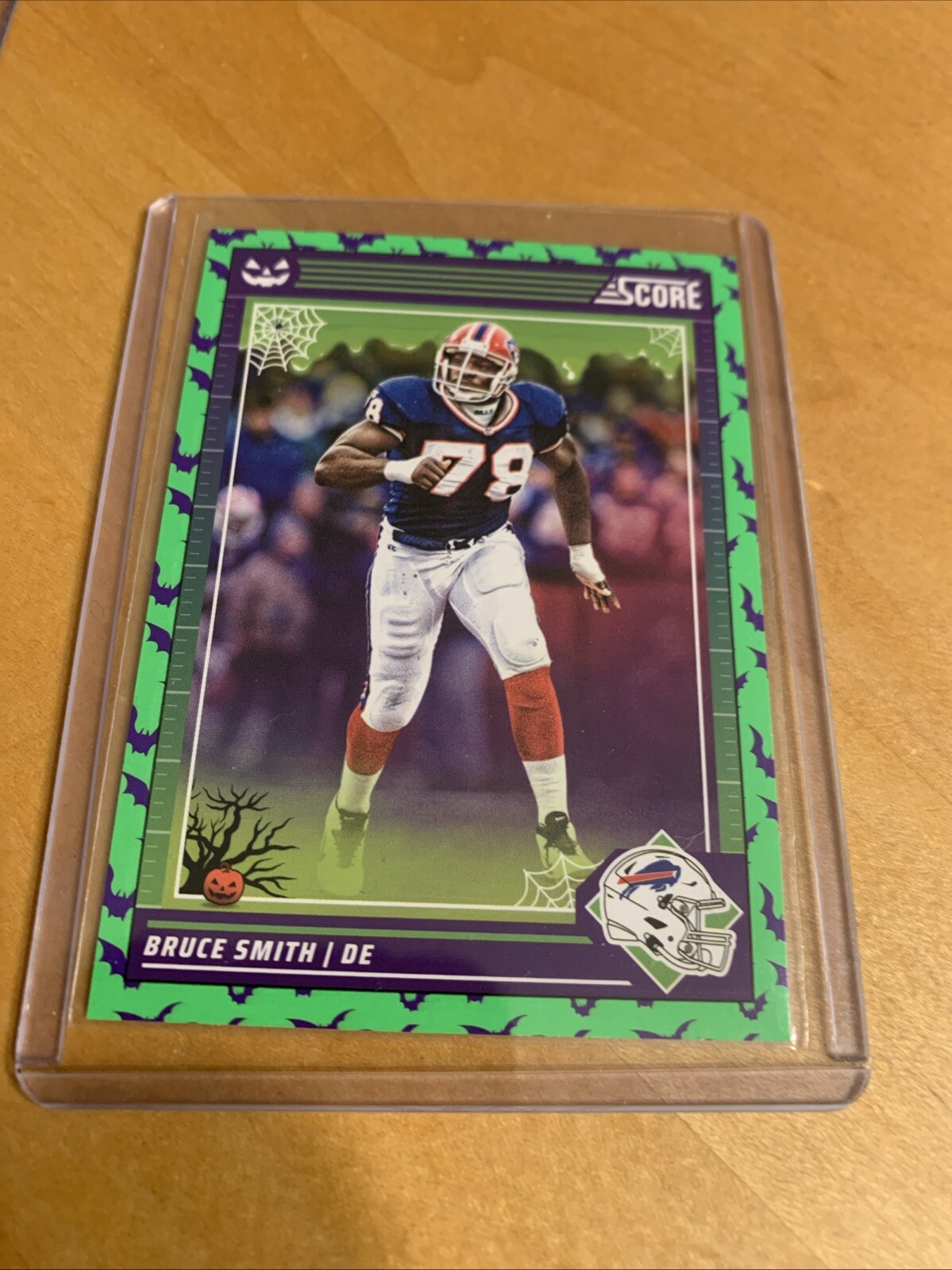 2024 Score-A-Treat Green Bats #36 Bruce Smith Buffalo Bills Football Card