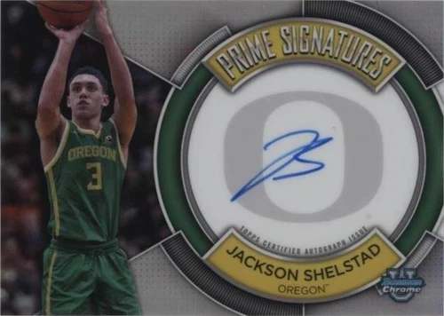 2023-24 Bowman University Chrome - Jackson Shelstad #PCS-JS