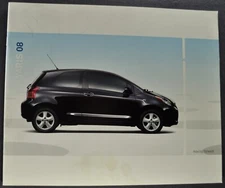 2008 Toyota Yaris Catalog Brochure Sedan Liftback Nice Original 08