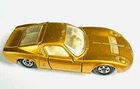 Matchbox 1969 Lesney Superfast Gold Lamborghini Miura 33 White Interior England