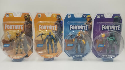 Pack de figurines articulées mode solo Fortnite Toxic Trooper Raptor Carbide Battle Hound  - Photo 1 sur 2