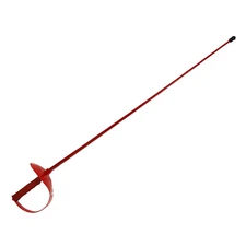 Fencing Practice Saber, 38" Toy Sword for Kids, Red or Blue