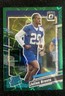 Julius Brents Green Velocity Optic Rated Rookie RC 2023 Donruss Card P-346 Colts