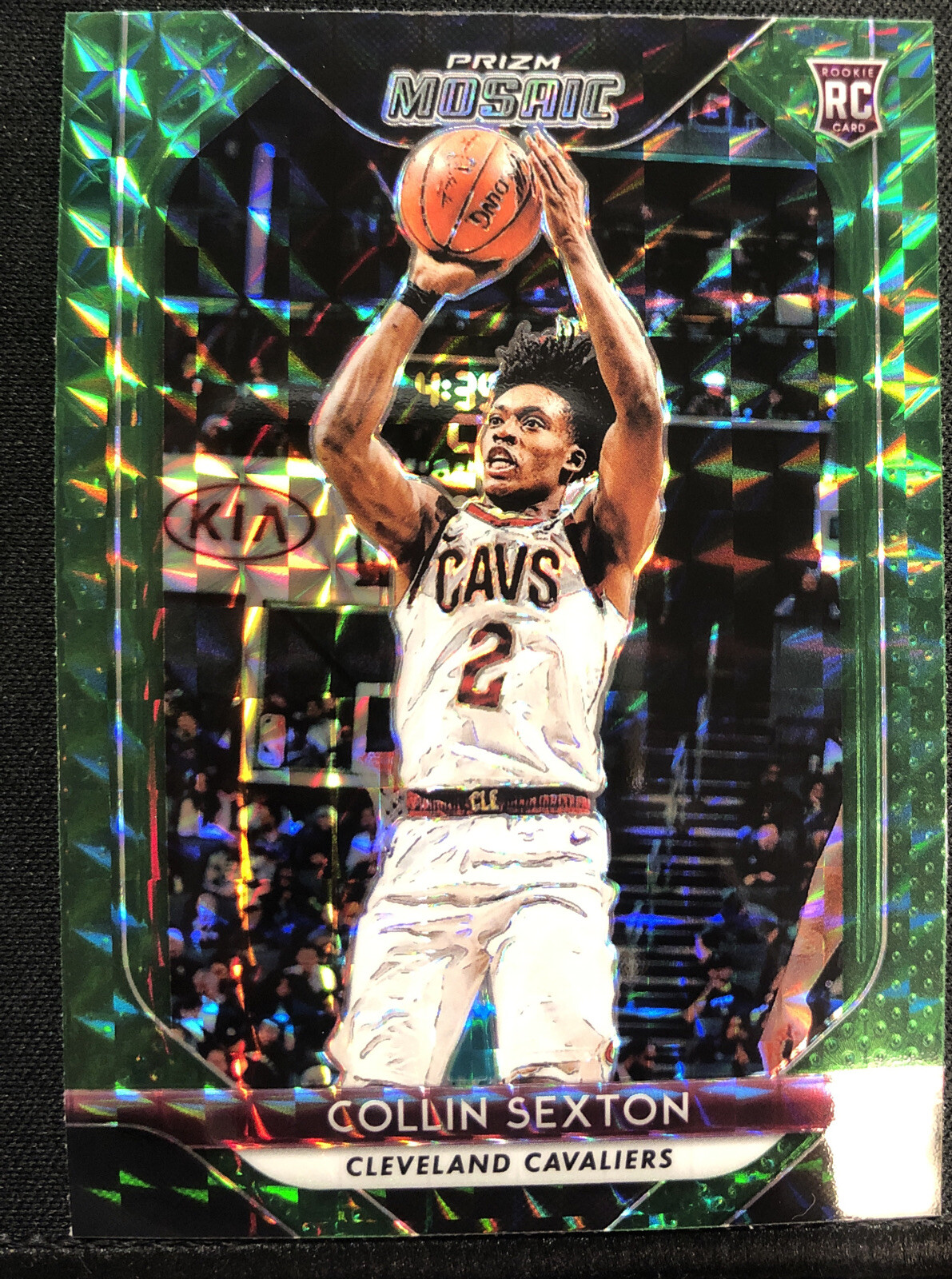 Collin Sexton 2018-19 Panini Prizm Mosaic Green RC - ENN Cards