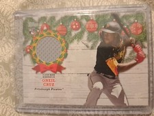 2022 Topps Holiday Oneil Cruz Player Worn Relic Memorabilia RC #WRC-OC Pirates