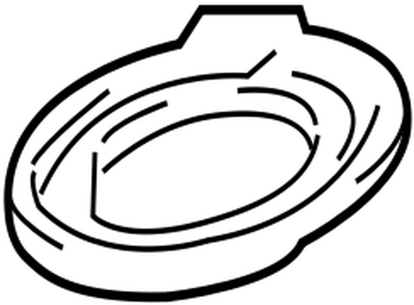 4815848040 Toyota Insulator, front coil spring, lower rh 4815848040