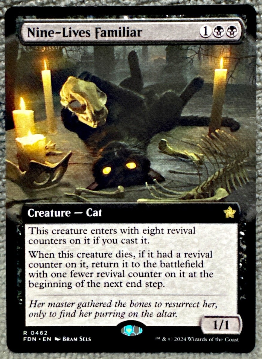 Nine-Lives Familiar (Extended Art) Foundations Regular 462 Nine-Lives Familiar (Extended Art) Foundations Regular 462
