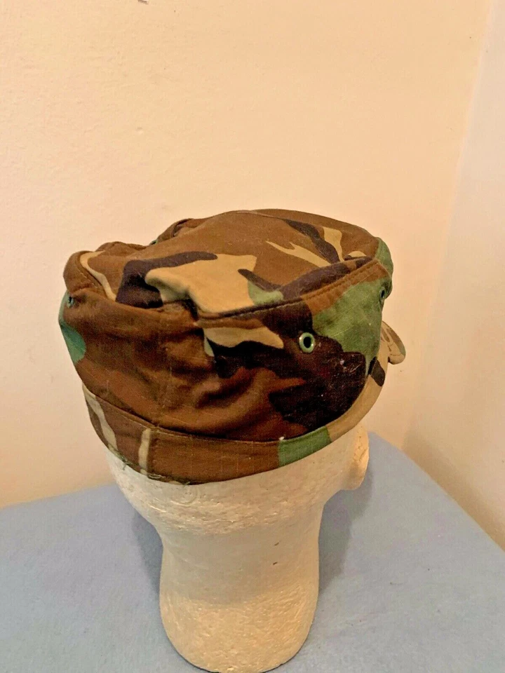 NUEVA TAPA RIPSTOP USGI HOT WEATHER BDU WOODLAND CAMO 7 8415-01-393-6294 ** Foto 3 de 4