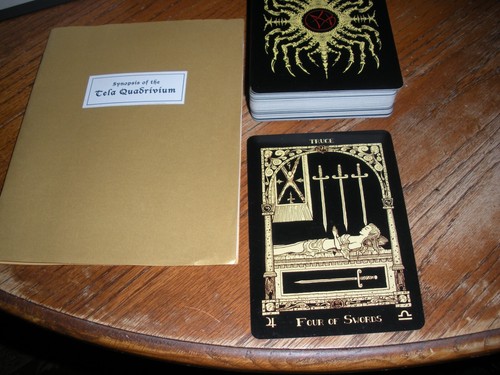 The Book of Azathoth Tarot Cards Complete Deck, no instructions - Picture 2 of 3