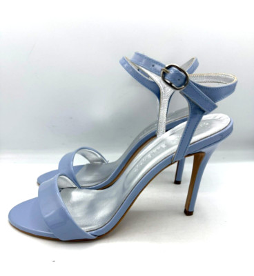 Marc Ellis Damen Sandalen Schnürsandale Modell MA3022 Lack Türkis