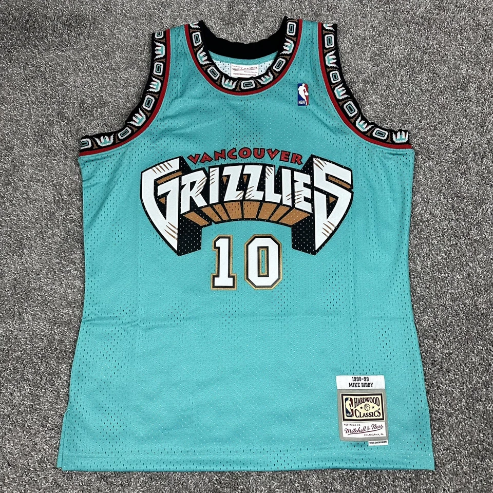 Camiseta MITCHELL & NESS NBA Swingman Vancouver Grizzlies 1998-99 Mike Bibby Talla XL Foto 4 de 4