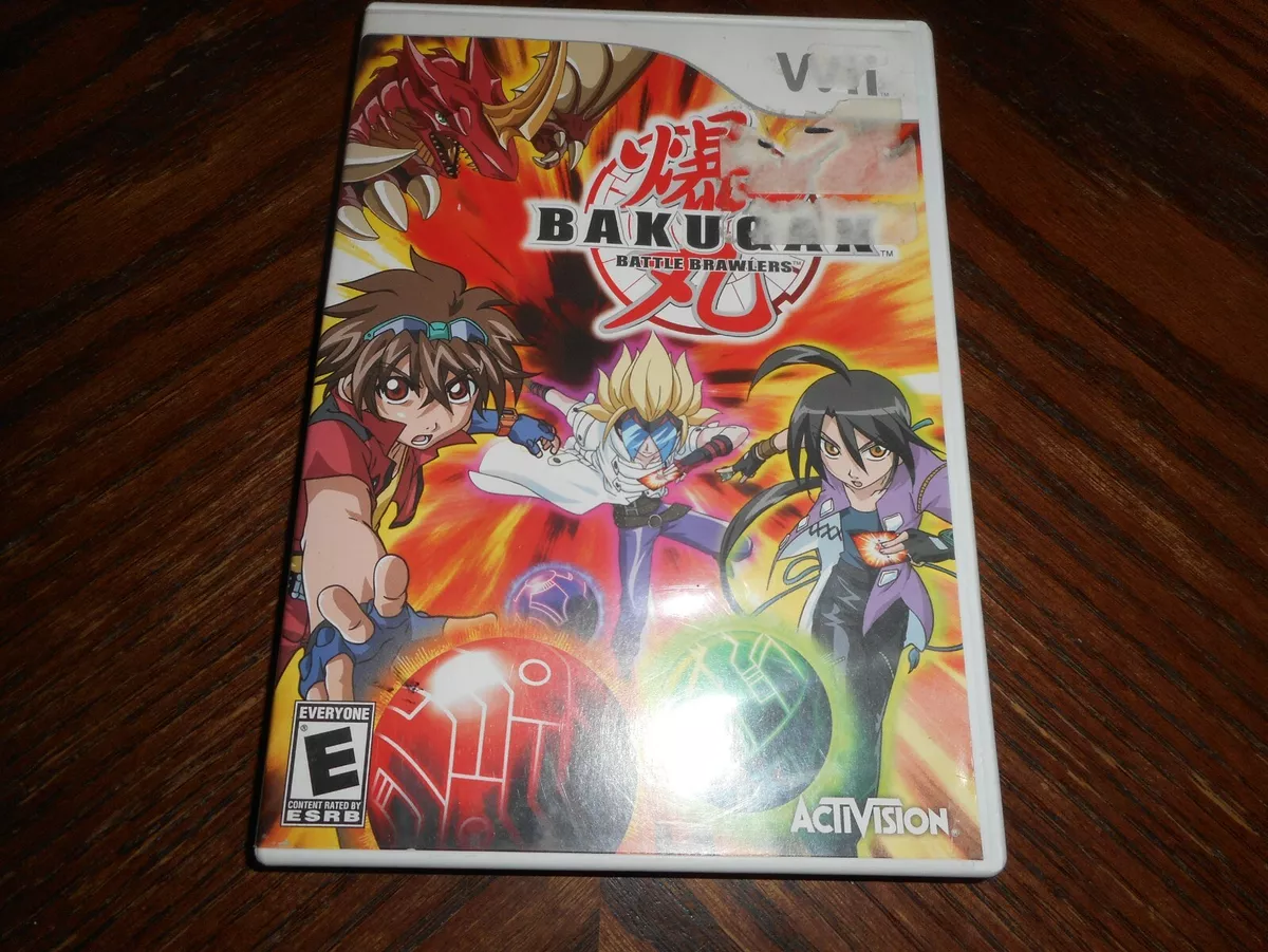 Bakugan Battle Brawlers Video Game Nintendo Wii Activision NO