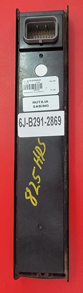 NEW HOLLAND USED INSTRUMENT CLUSTER P#47522654 - Image 3 of 4