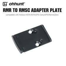 ohhunt Red Dot Mounting Plate for RMR Cut Slide to RMSc Footprint