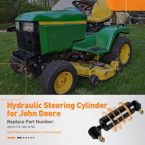 Cilindro sterzo per servosterzo John Deere 425 445 455 AM118796 AM147174 - Foto 11 di 11