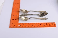 Grapefruit Spoons Oneida Silver Plated Flatware Lot of 3 