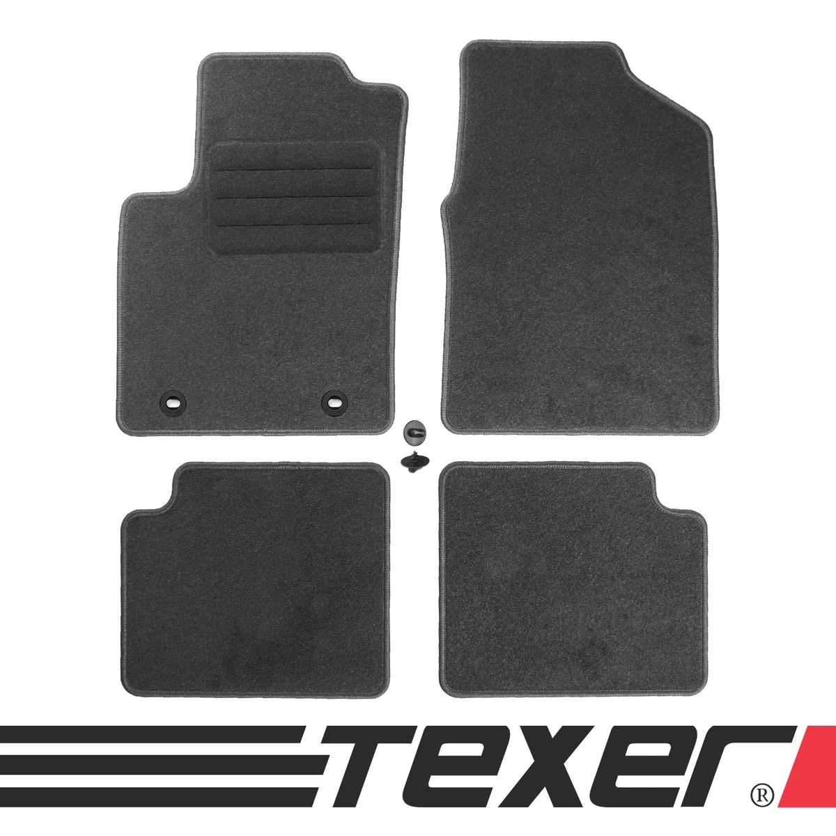 Set Completo Di Tappetini In Velluto Per: Ford Galaxy MK2 FL 7 Posti 2012 2015 87030340