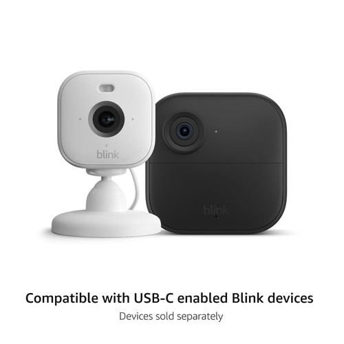 Blink wetterfestes 13 Fuß Netzteil für Blink Mini 2 und Outdoor 4, weiß - Bild 2 von 4