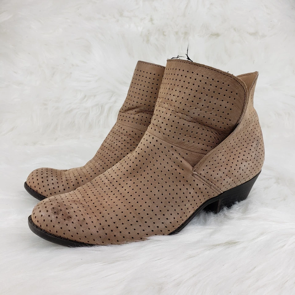 ME TOO Zola Botines Informales Marrón Sin Cordones Botas Mujer Talla US 8.5 M Foto 3 de 4