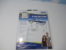 The Biggest Loser Daily Meal Planner Dry Erase Board 11" x 14" New Expo Magnetic