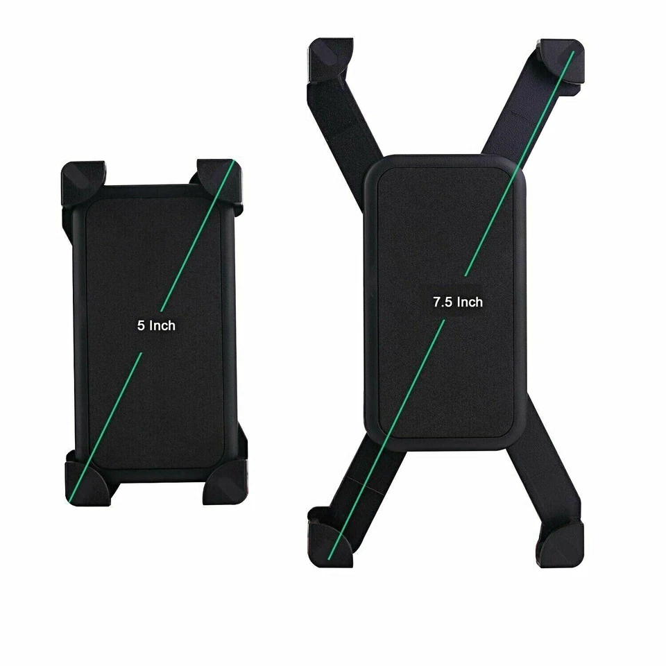 PORTA CELLULARE SUPPORTO PER MOTO BICI UNIVERSALE SMARTPHONE GPS - Immagine 3 di 4
