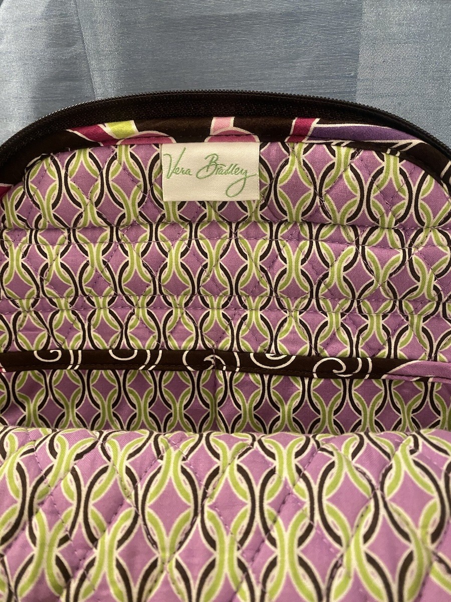 Vera Bradley Petal Paisley Small Backpack Retired Print Navy  display picture 1
